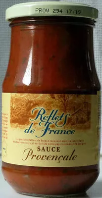 Sauce Provençale Reflets de France, CMI (Carrefour Marchandises Internationales), Groupe Carrefour 350 g, code 3245390028150