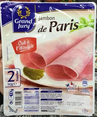 Jambon blanc Grand Jury 90 g, code 3245390083319