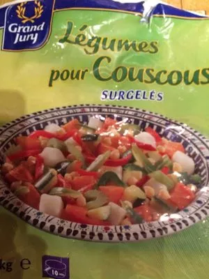 Légumes pour couscous surgelés Grand Jury 1 kg, code 3245390126047