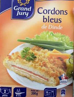 Cordons bleus de Dinde Grand Jury 200 g, code 3245390170194