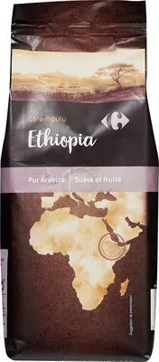 Café moulu Ethiopia Carrefour 250 g, code 3245411430740