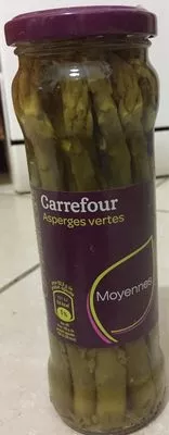 Espárragos Verdes Carrefour 345 g   185 g 370 ml, code 3245412001444