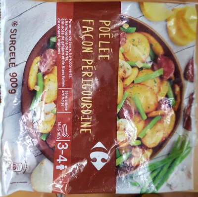 Poêlée façon Périgourdine Carrefour 900 g, code 3245412730283