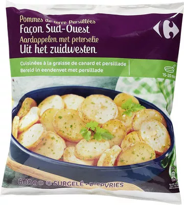 Pommes de terre Persillées façon Sud-Ouest Carrefour 600 g, code 3245412733673