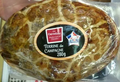 Terrine de campagne Carrefour 280 g, code 3245414657496