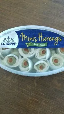 Minis harengs aux olives La Barre 220 g (150 g égoutté), code 3246991791009