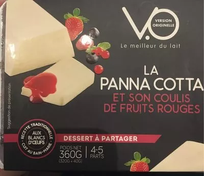 La panna cotta Vo 360 g, code 3247330001377