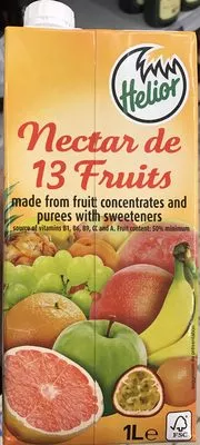 Nectar de 13 fruits Helior 1 l, code 3248340000541