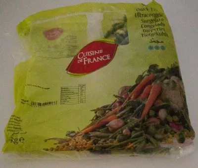 Haricots verts très fins surgelés Cuisine de France 1kg, code 3248450224066