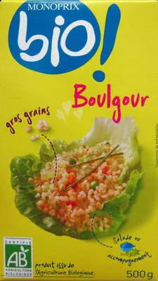 Boulgour Monoprix Bio, Monoprix 500 g, code 3248652943413