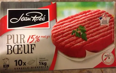 Pur Bœuf 15% mat. gr. Jean Rozé 1 kg, code 3250390020745