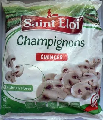 Émincés Champignons de Paris Saint-Eloi, Intermarché 1 kg, code 3250390022985