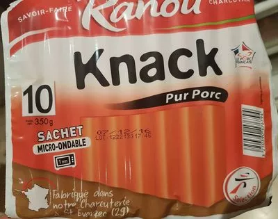 Knack Pur Porc Monique Ranou 350 g, code 3250390176794