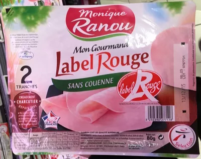 Mon gourmand label rouge Monique Ranou 80 g, code 3250390277118