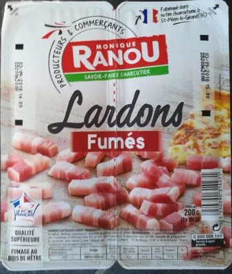 Lardons Fumés (2 x 100 g) Monique Ranou 200 g (2 x 100 g), code 3250390314271