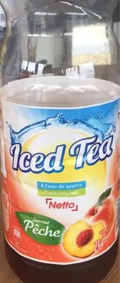 Iced Tea (goût pêche) Netto 2L, code 3250390393658