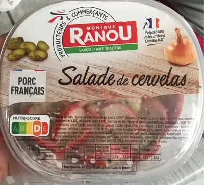 Salade de cervelas Monique Ranou 300 g, code 3250390473572