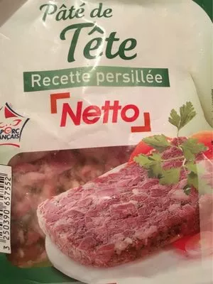 Pâté de tête Netto , code 3250390657552