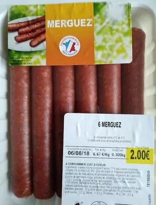 Merguez  300G, code 3250390694359