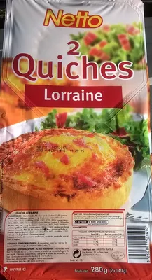 2 Quiches Lorraine Netto 280 g (2 * 140 g), code 3250391121410