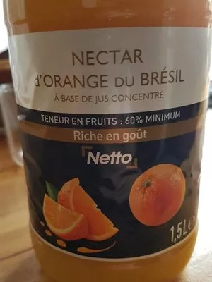 Nectar d'orange Netto 1,5 L, code 3250391211388