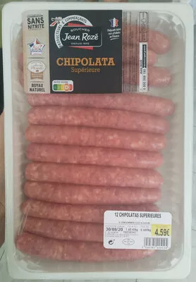 Chipolatas Jean Rozé, Intermarché, Saviel 600 g, code 3250391225125