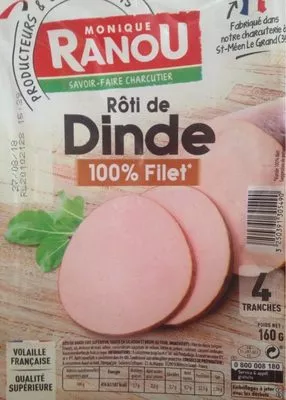 Rôti de Dinde Monique Ranou 160 g, code 3250391305490