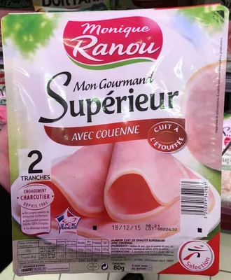 Mon Gourmand Supérieur avec couenne Monique Ranou 80 g, code 3250391342983