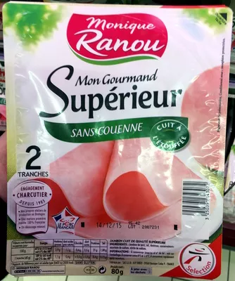 Mon Gourmand Supérieur sans couenne Monique Ranou 80 g, code 3250391343072