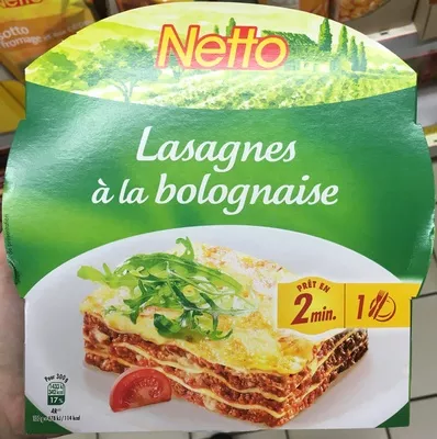 Lasagnes à la bolognaise Netto 300 g, code 3250391364787