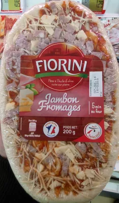 Pizza Jambon Fromage Fiorini, Sélection Intermarché, Les Mousquetaires 200 g, code 3250391402892