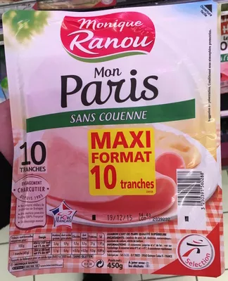 Mon Paris sans couenne (maxi format) Monique Ranou 450 g, code 3250391560288