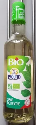 Sirop de menthe BIO Paquito 50 cl, code 3250391676828