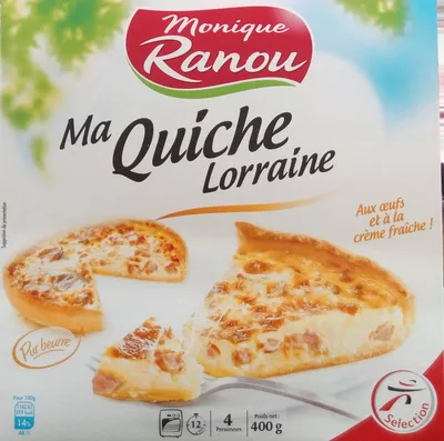 Quiche lorraine Monique Ranou 400 g, code 3250391740864