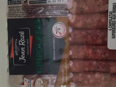 Chipolatas Supérieures Jean Rozé , code 3250391878239