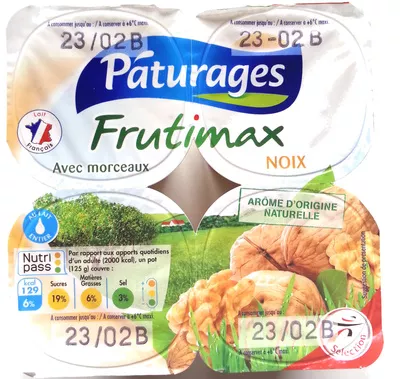 Frutimax Noix (Avec morceaux) Pâturages 500 g (4 x 125 g), code 3250391900688