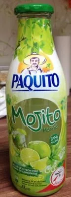 Mojito sans alcool, citron vert menthe Paquito 1 l, code 3250392005078