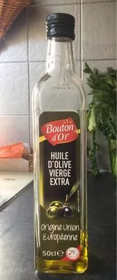 Huile d'olive vierge extra Bouton d'or, Intermarché 50cl, code 3250392066499