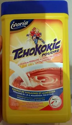 Ivoria Chocolat en poudre Tchokonic 450 g Tchokokic, Ivoria, Intermarché 450 g, code 3250392253295