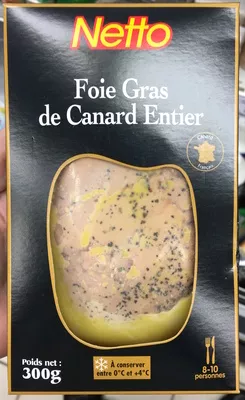 Foie gras de canard entier Netto 300 g, code 3250392264789