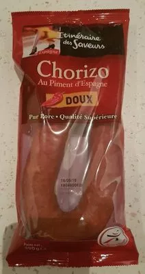 Chorizo Itinéraire des Saveurs, Intermarché 200g, code 3250392334116