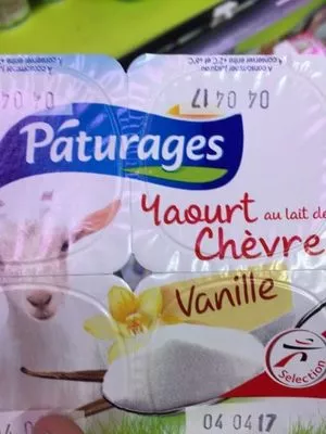 Yaourt Au Lait De Chevre Pâturages 500 g (4x125g), code 3250392379247