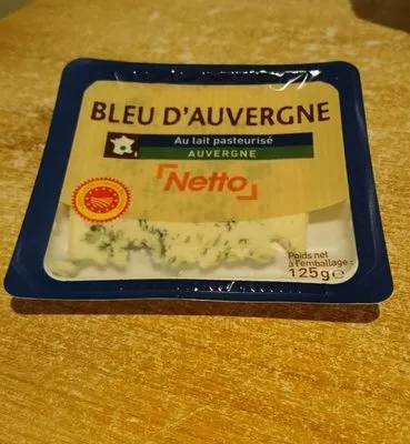 Bleu d'Auvergne au lait pasteurisé Netto , code 3250392415198