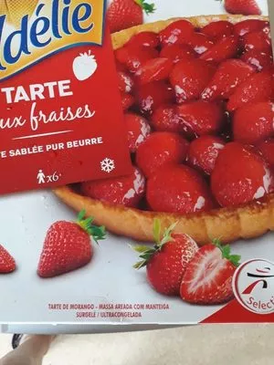 Tarte aux fraises Adelie 490g, code 3250392428853