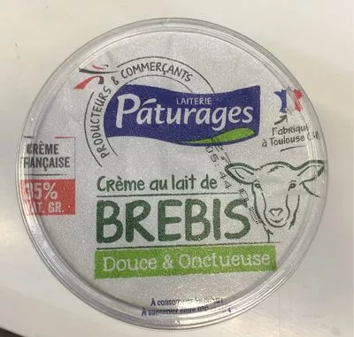 Crème au lait de brebis Paturages , code 3250392446246