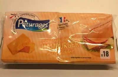 Tranchette cheddar Paturages 18 g, code 3250392450403