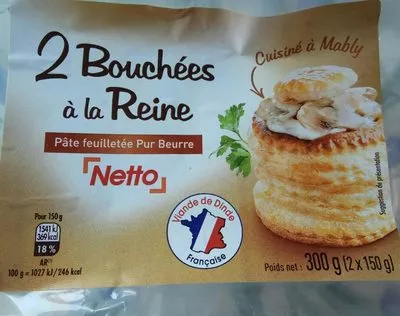 2 Bouchées à la Reine Netto 300 g (2 * 150 g), code 3250392486167