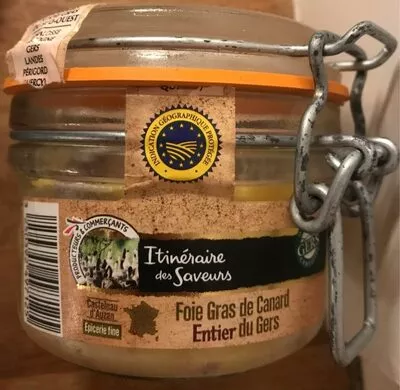 Foie Gras de Canard Entier du Gers Itinéraire des Saveurs 125 g, code 3250392497125