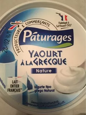 Yaourt à la grecque Páturages 1 kg, code 3250392542733