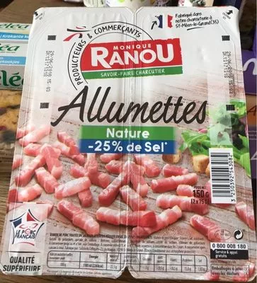 Allumettes nature Monique Ranou 150 g (2x75 g), code 3250392543082